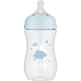 Mamadeira Anticólica Easy Flow Nuvem Azul 270ml Buba